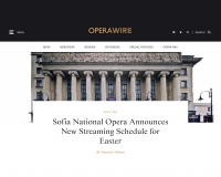 Sofia National Opera Announces New Streaming Schedule for Easter - operawire.com